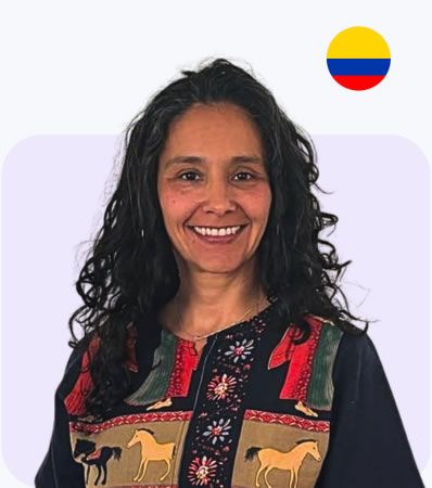Docente Paula García, Colombia